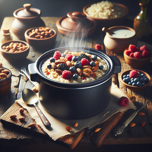 An image illustrating What Are Some High-Protein Crock Pot Breakfast Ideas
