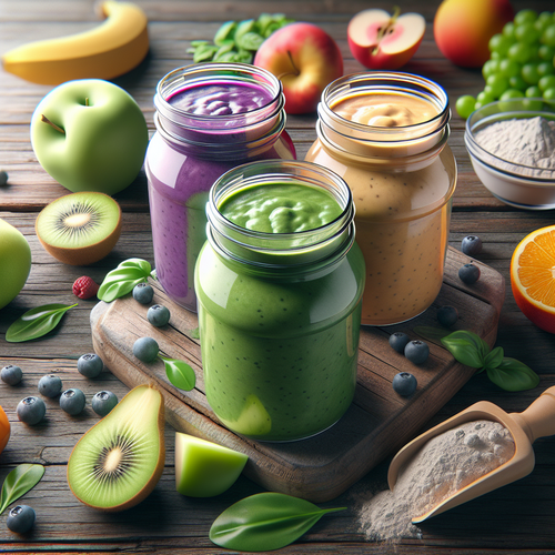 An image illustrating 7 High-Protein Smoothies for Staying Full (Perfect for Busy Mornings)