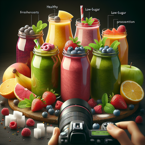 An image illustrating 5 Low-Sugar Smoothies for Fat Loss (Delicious and Nutritious!)