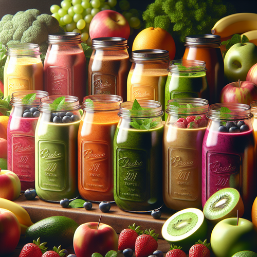 An image illustrating 7 Detox Smoothies to Reduce Bloating (Feel Lighter and More Energetic!)