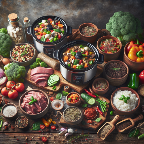 An image illustrating Fuel Your Recovery High-Protein Crock Pot Meals for Post-Workout Nutrition