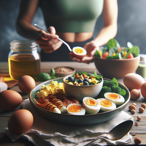 An image illustrating 7 Egg-Based Breakfasts to Burn Fat