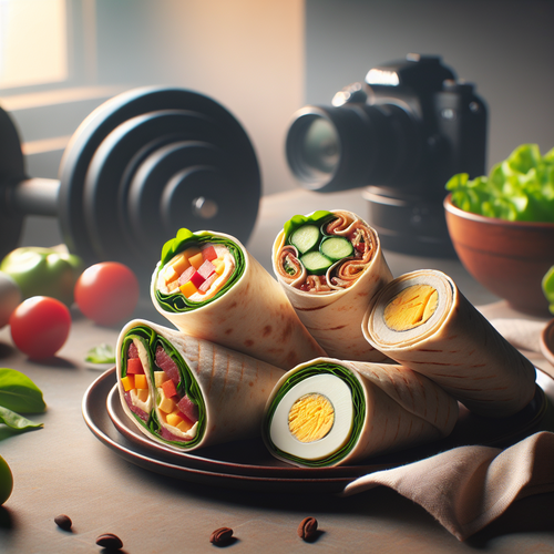 An image illustrating 5 Breakfast Wraps Under 300 Calories
