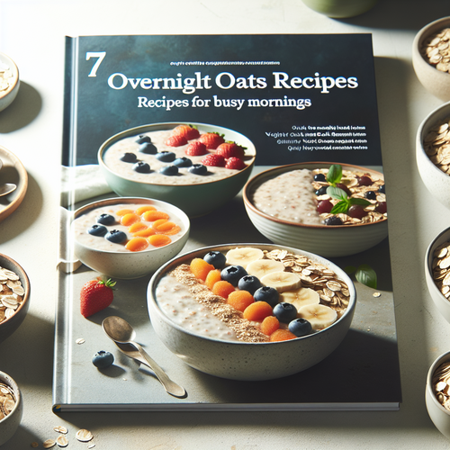 An image illustrating 7 Overnight Oats Recipes for Busy Mornings