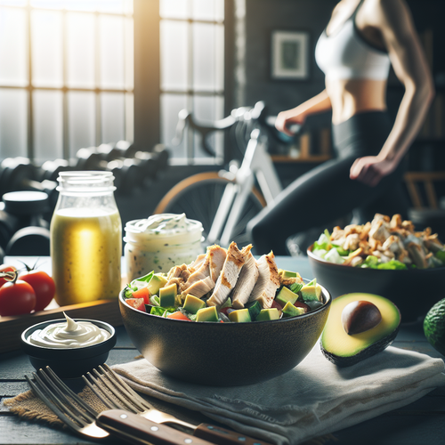 An image illustrating 5 Chicken Salad Recipes (No Mayo)