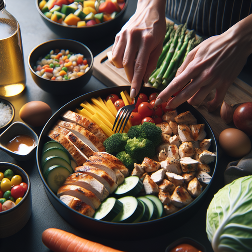 An image illustrating 10 Chicken & Veggie Dinners Under 400 Calories