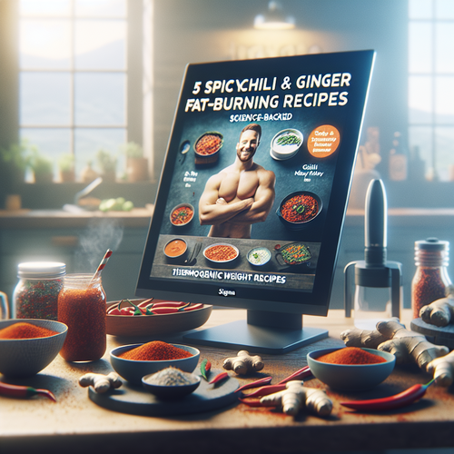 An image illustrating 5 Spicy Chili & Ginger Fat-Burning Recipes (Science-Backed)