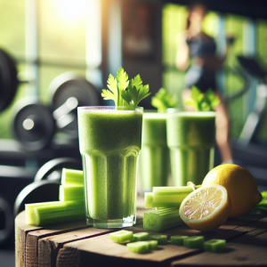 An image illustrating 7 Celery & Lemon Detox Smoothies