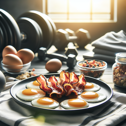An image illustrating 10 Egg White & Turkey Bacon High-Protein Breakfasts