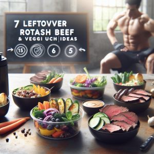 An image illustrating 7 Leftover Roast Beef & Veggie Lunch Ideas