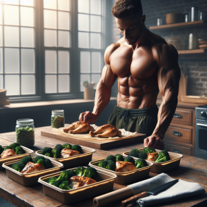 An image illustrating 7 Baked Chicken & Broccoli Meal Prep Lunches